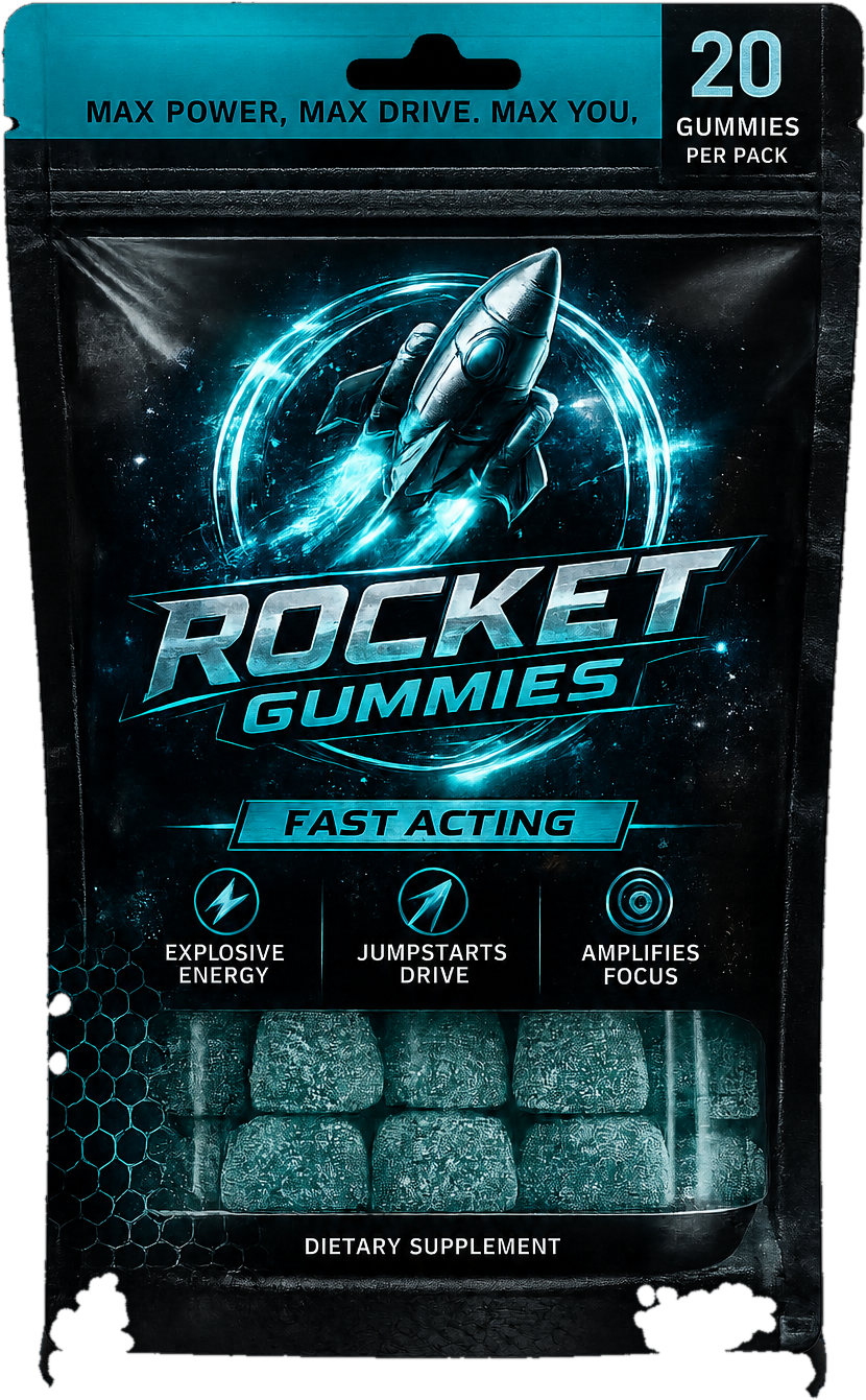 Rocket Gummies — Fast Acting